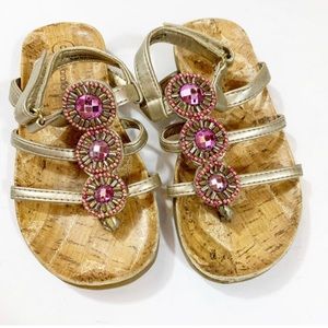 Toddler girls sandals size 9
